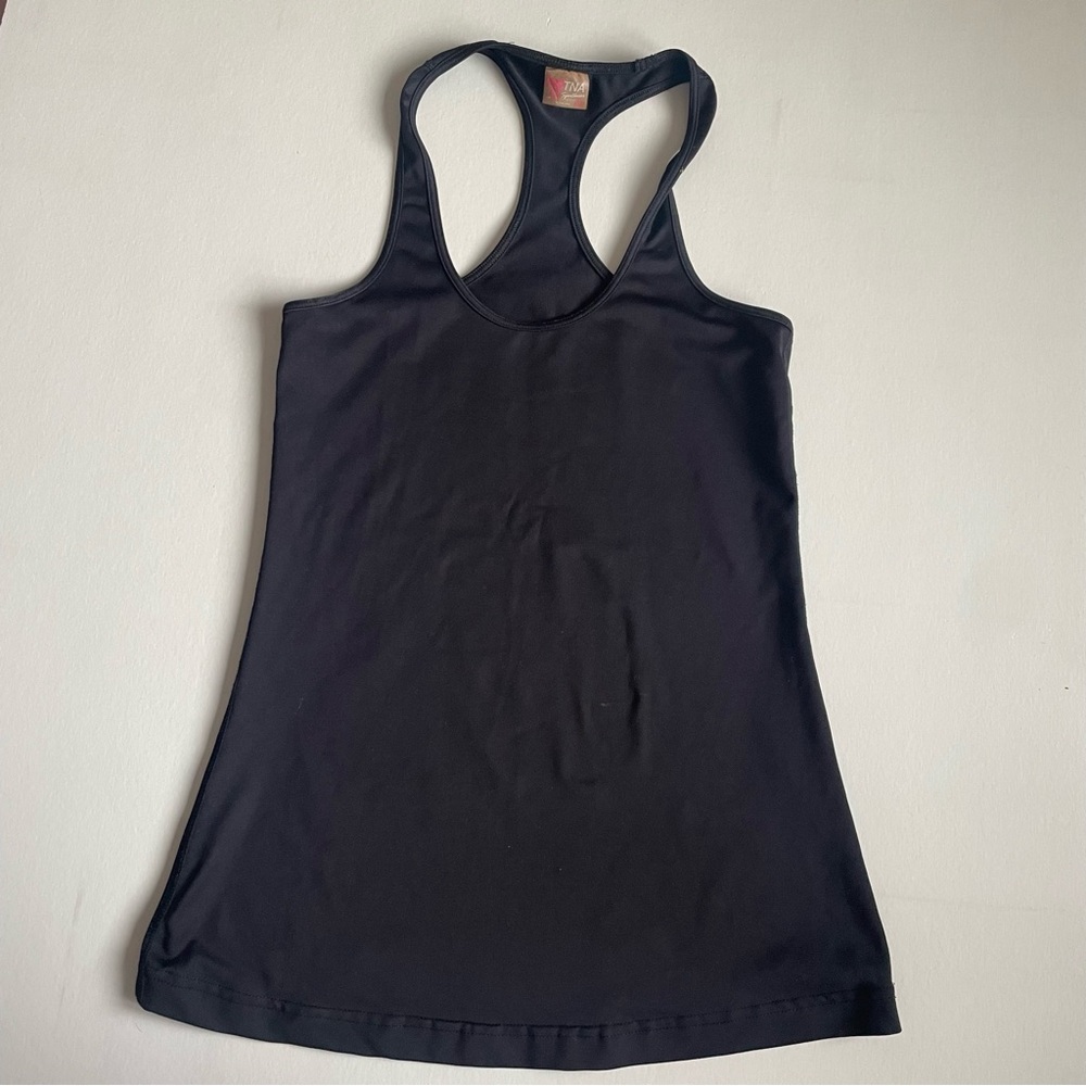 💚3/$15💚 TNA SPORTSWEAR ACTIVEWEAR Black Racerback Tank Top